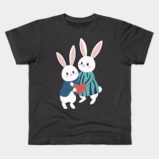 Bunny Mother Kids T-Shirt